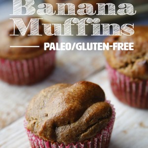 Paleo/Vegan Sunflower Banana Muffins