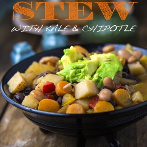 Quick Mexican Stew with Kale and Chipotle