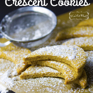 Paleo/Vegan Almond Crescent Cookies